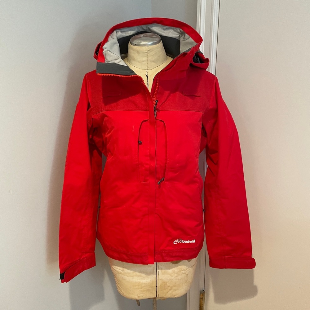 Cloudveil Red Women's Winter Jacket Size Medium